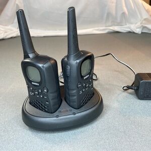 Uniden Walkie Talkie set with charging base Model GMR635-2CK  2 handsets